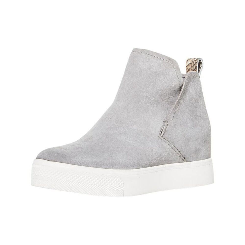 DOLCE VITA Womens Gray Snake 1" Platform Walker Wedge Athletic Sneakers 6.5 - Picture 1 of 1